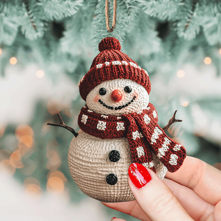 Frosty Christmas Spirit - Mica Ornament NCU0PD222