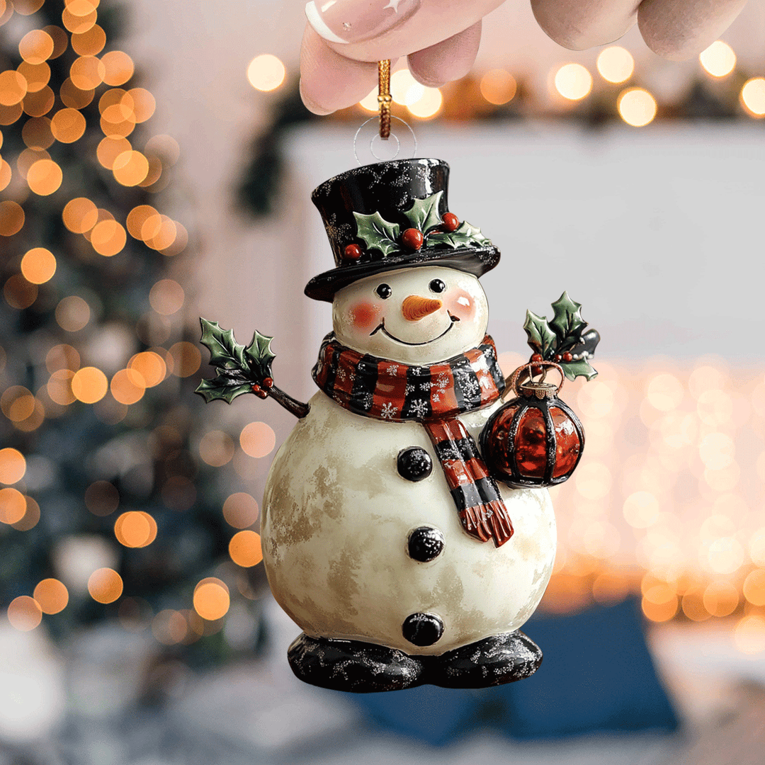 Frosty Holiday Cheer - Mica Ornament NCU0PD220