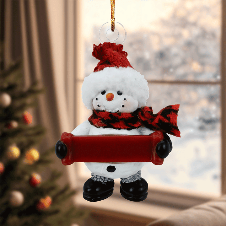 Frosty Winter Friend - Mica Ornament NCU0PD183