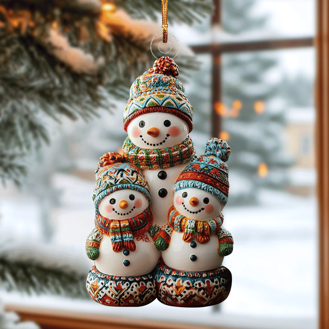 Frosty Winter Friend - Mica Ornament NCU0PD217