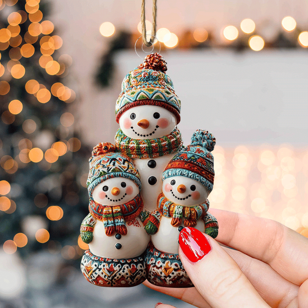 Frosty Winter Friend - Mica Ornament NCU0PD217