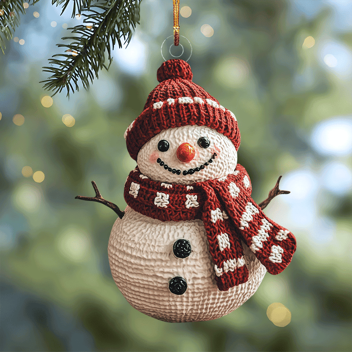 Frosty Christmas Spirit - Mica Ornament NCU0PD222