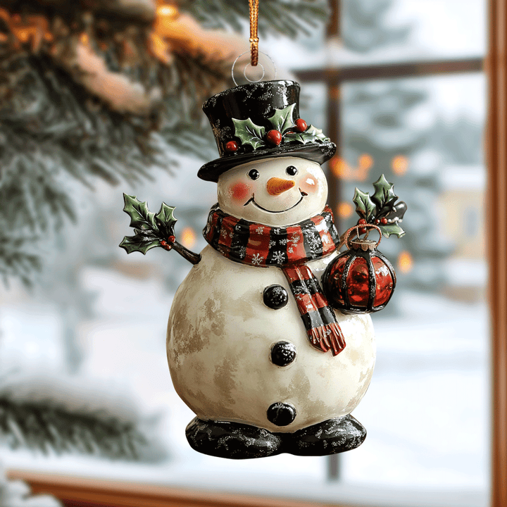 Frosty Holiday Cheer - Mica Ornament NCU0PD220
