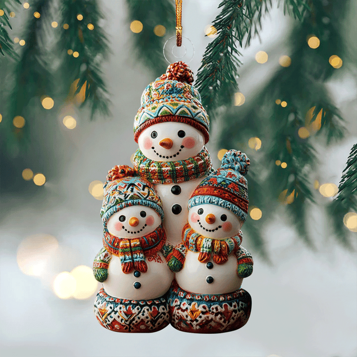 Frosty Winter Friend - Mica Ornament NCU0PD217