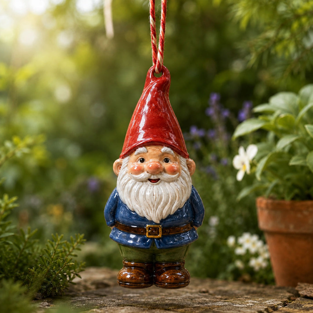 Garden Gnome Mica Ornament NCU0TM012