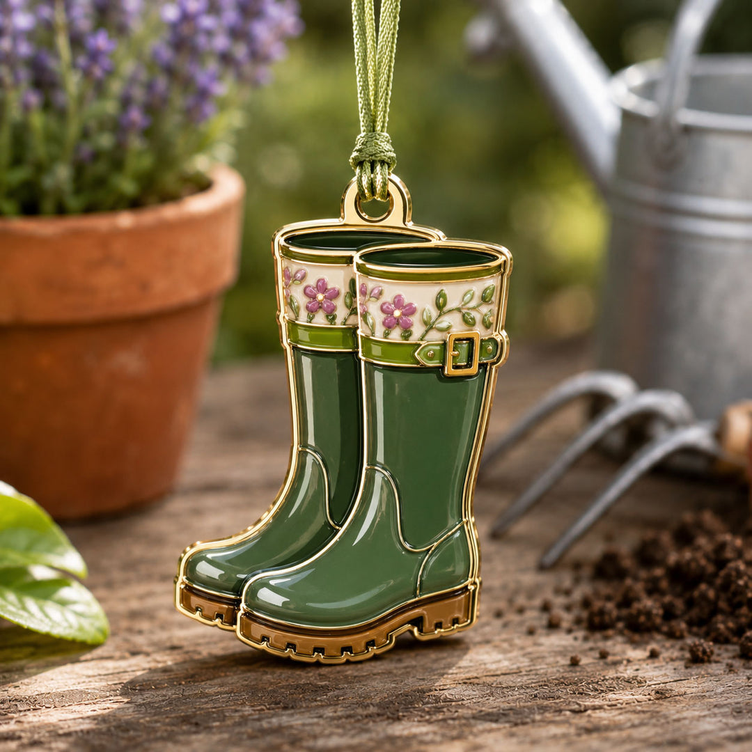 Gardening Boots Mica Ornament NCU0TM016