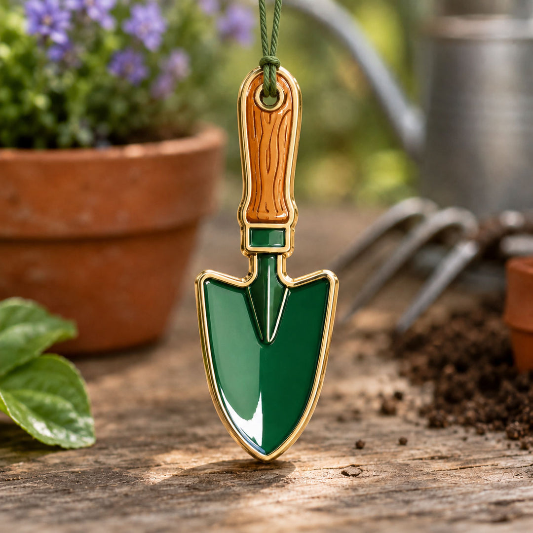Gardening Shovel Mica Ornament NCU0TM011