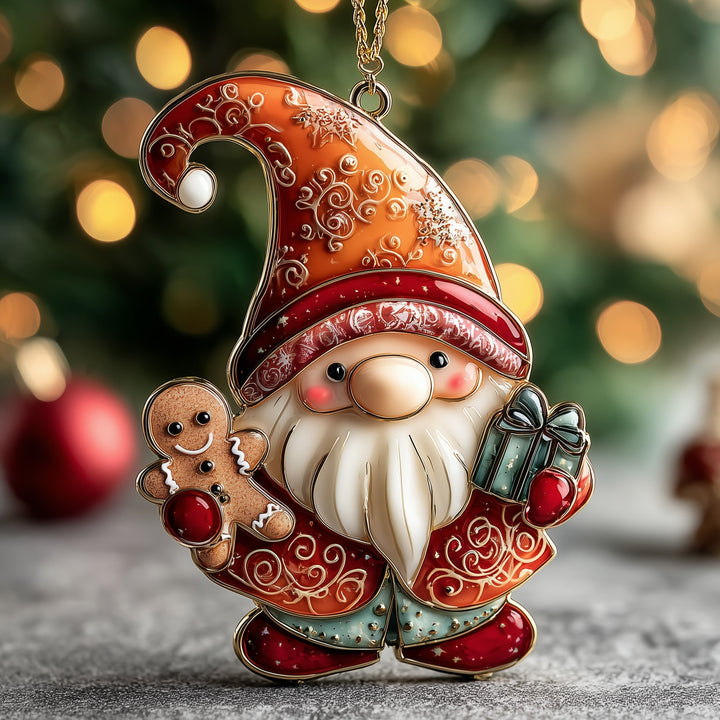 Gingerbread Gnome Mica Ornament NCU0DH306