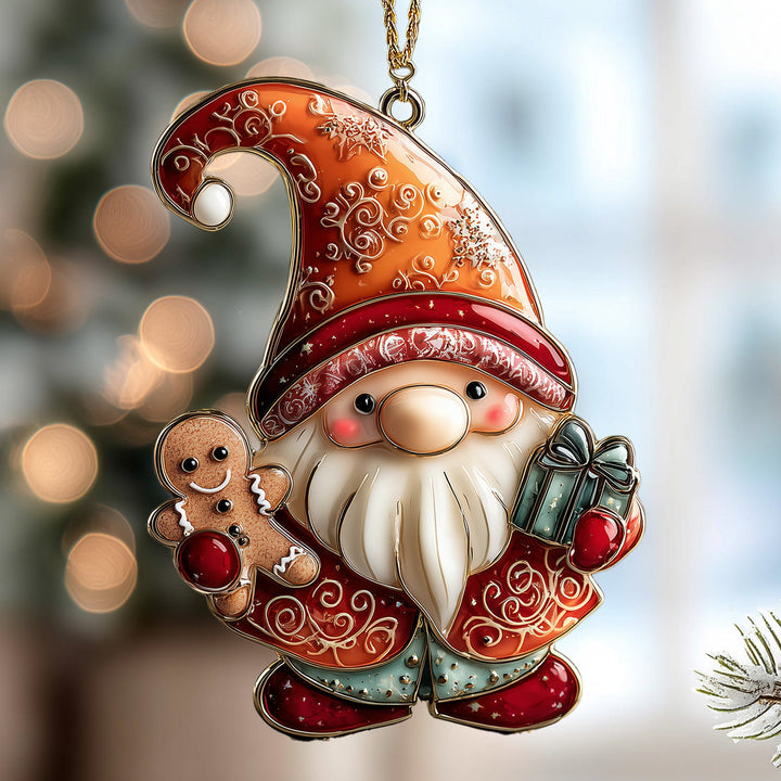 Gingerbread Gnome Mica Ornament NCU0DH306
