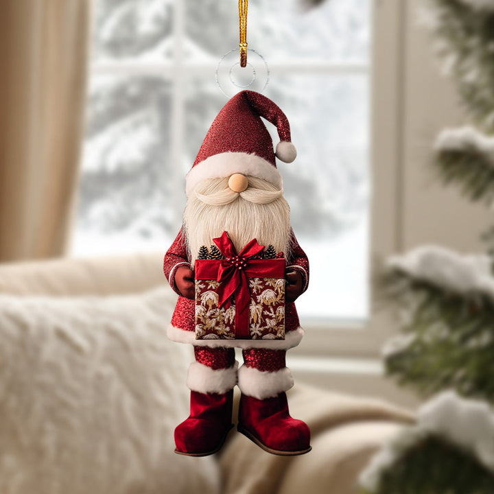 Gnome Holiday Cheer - Mica Ornament NCU0PD225