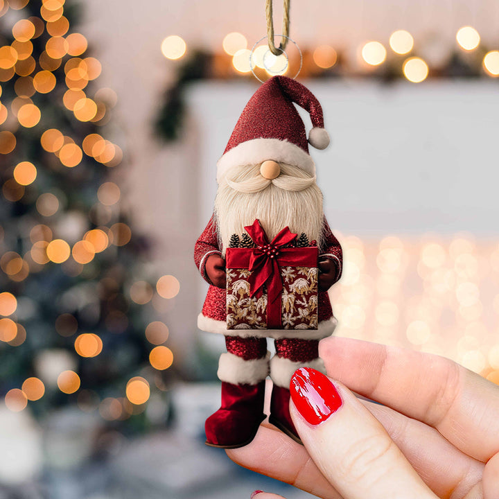 Gnome Holiday Cheer - Mica Ornament NCU0PD225