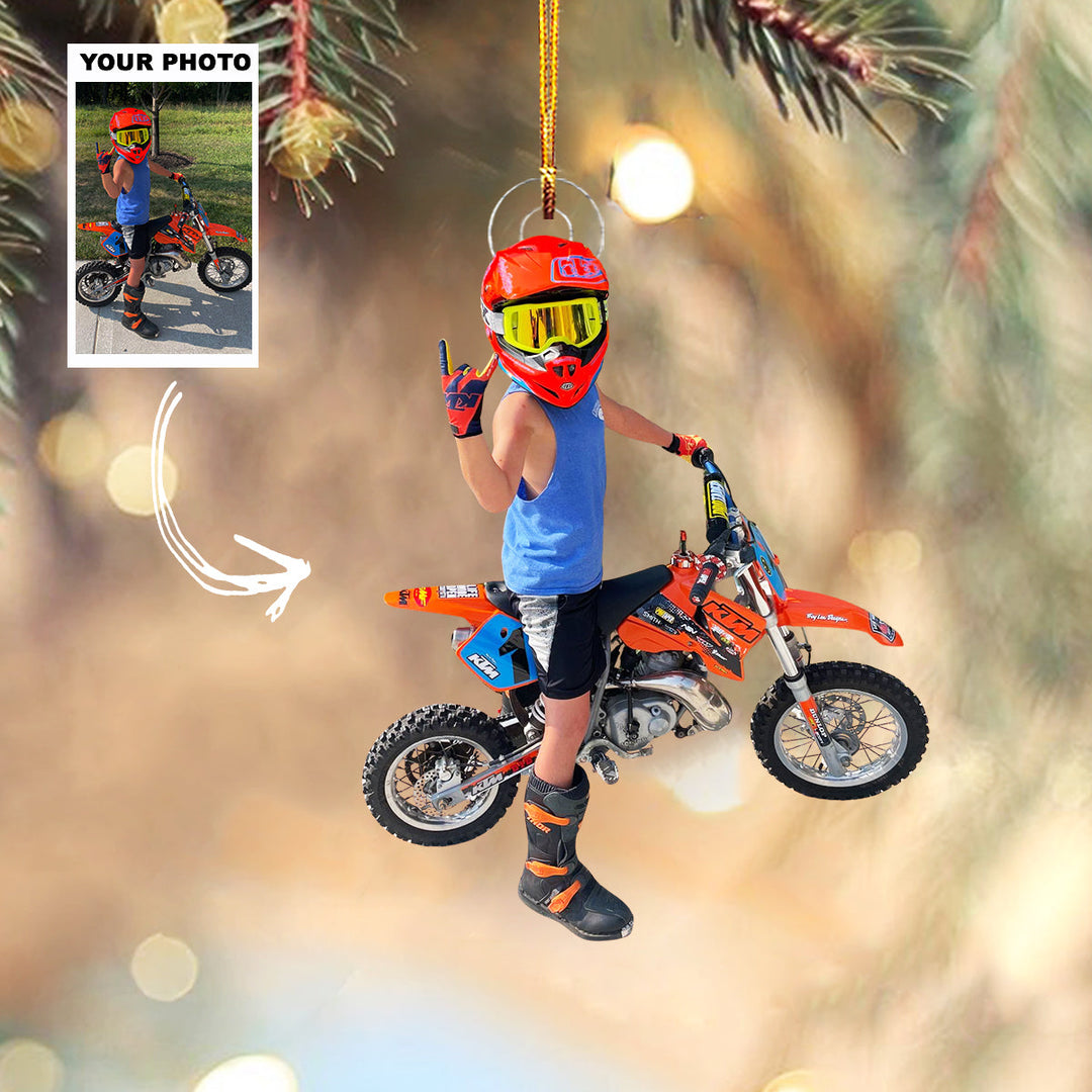 Goal Getter - Personalized Photo Mica Ornament - Christmas Gift For Sport Lovers