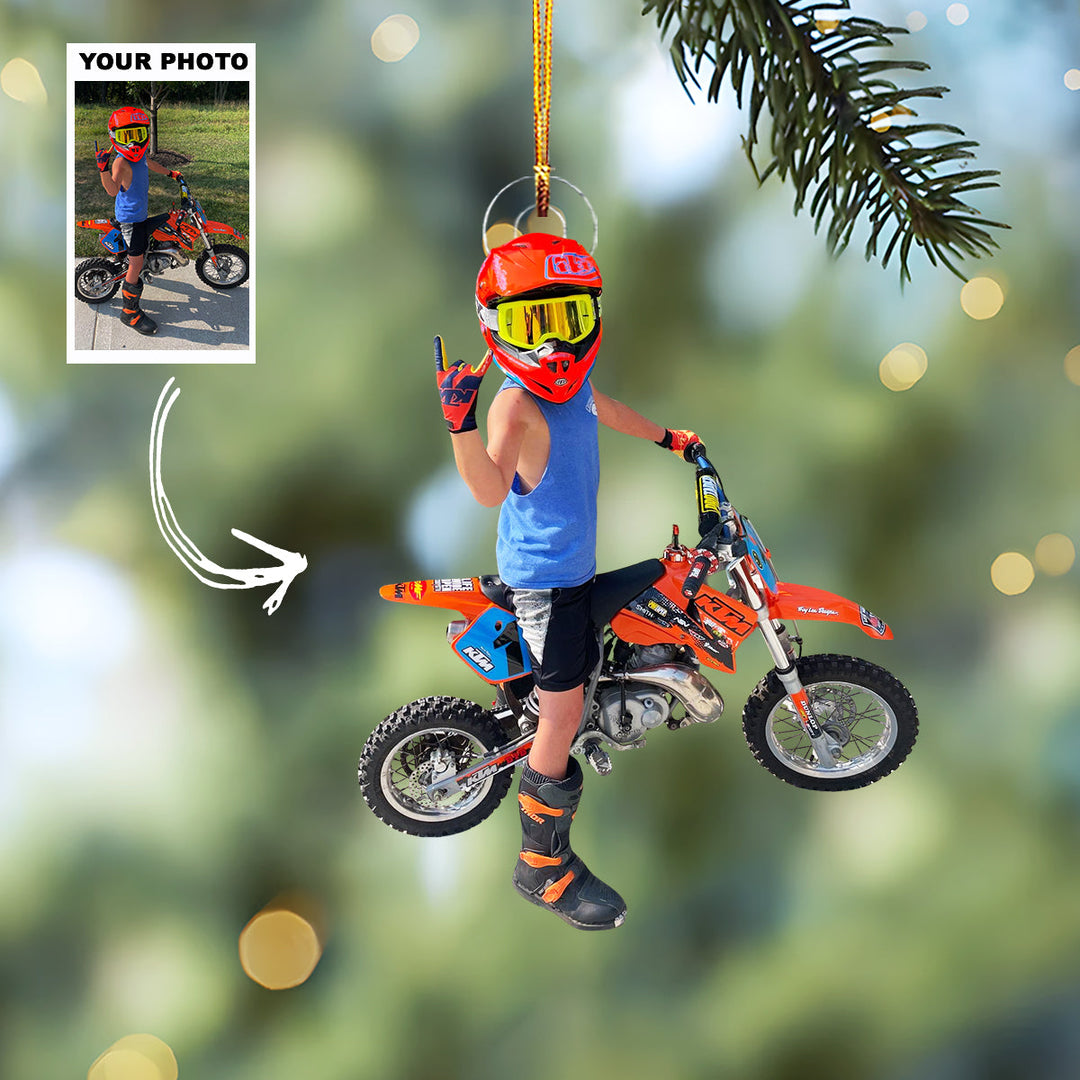 Goal Getter - Personalized Photo Mica Ornament - Christmas Gift For Sport Lovers