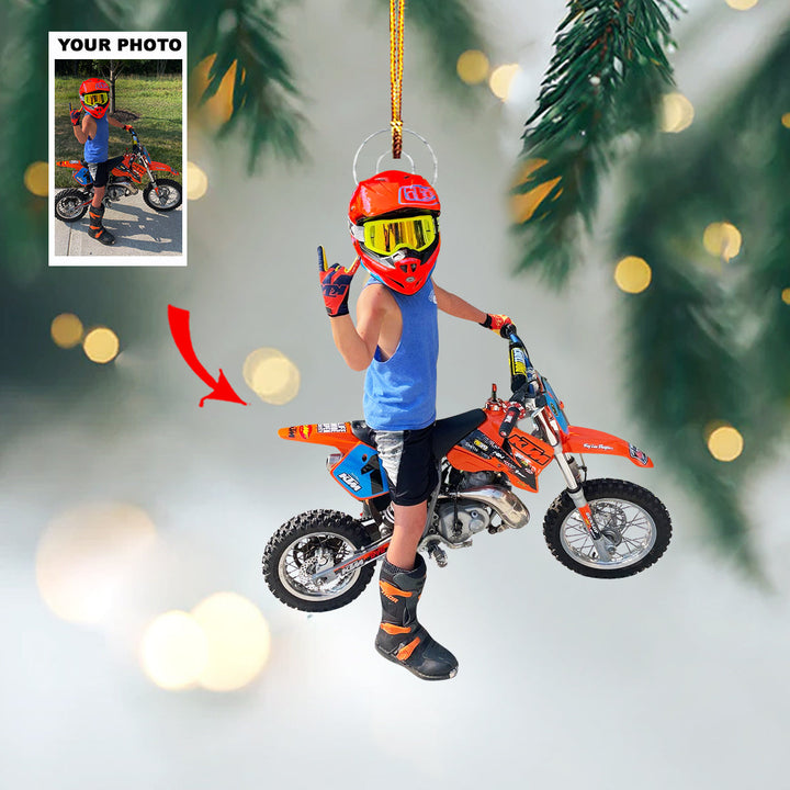 Goal Getter - Personalized Photo Mica Ornament - Christmas Gift For Sport Lovers