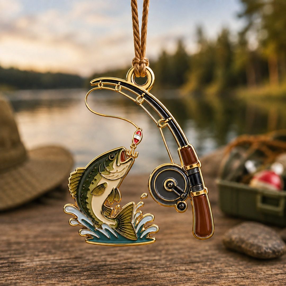 Got A Fish Mica Ornament NCU0TM032
