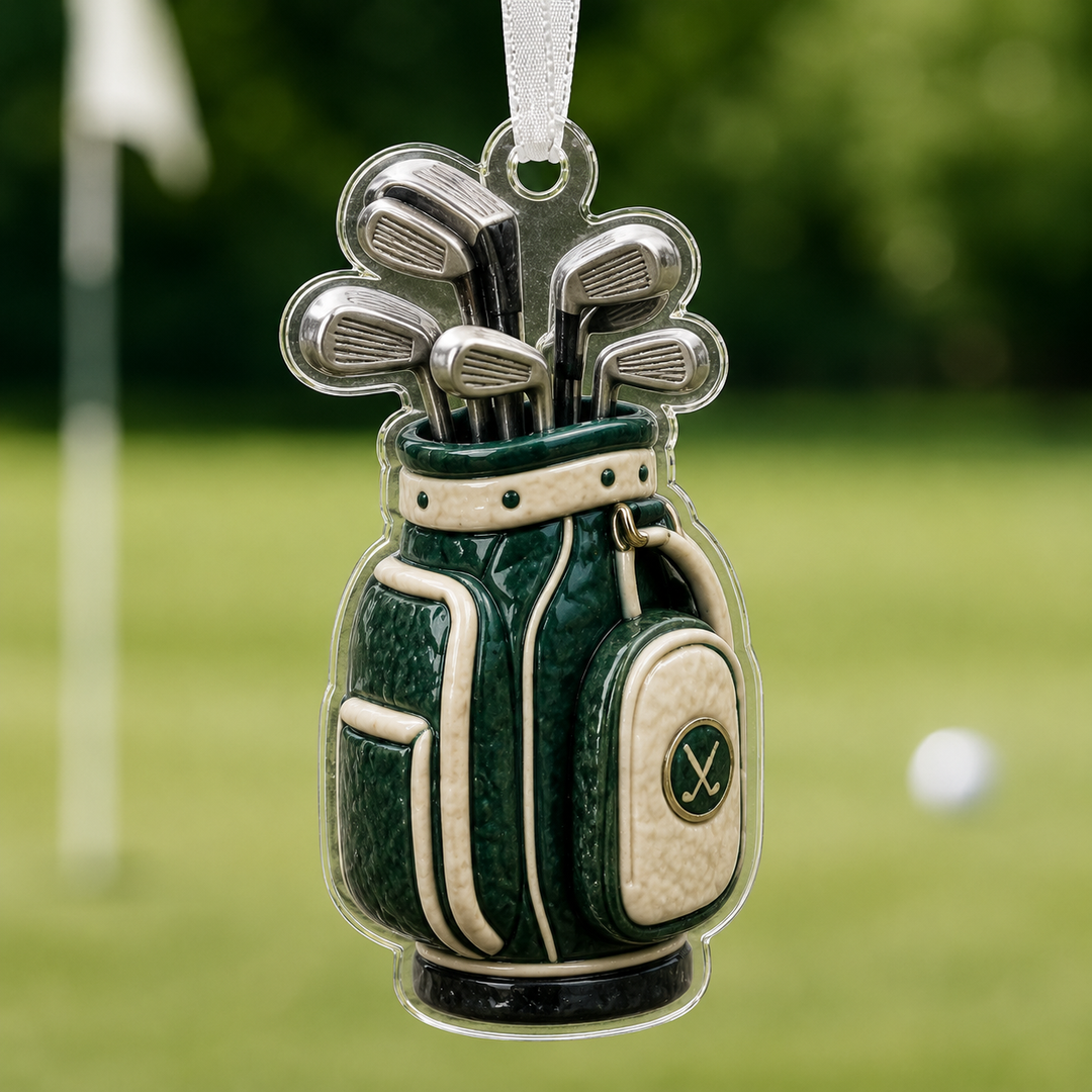 Heritage Golf Club Bag Mica Ornament NCU0HA028