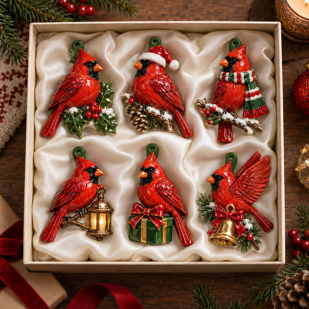 Holy Cardinal Ornament Gift Set NCU0HT139