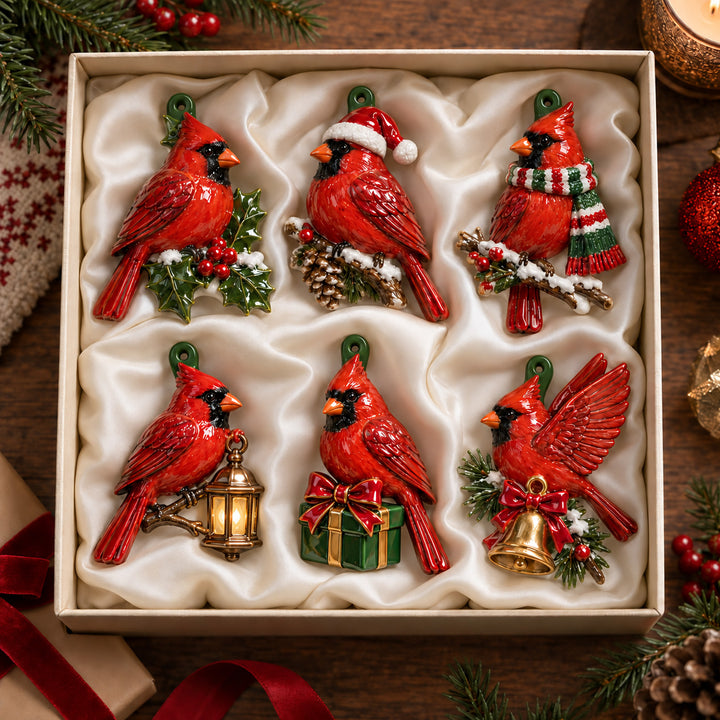 Holy Cardinal Ornament Gift Set NCU0HT139