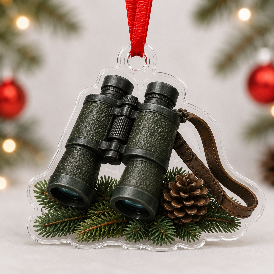 Hunting Binoculars Mica Ornament NCU0NT033