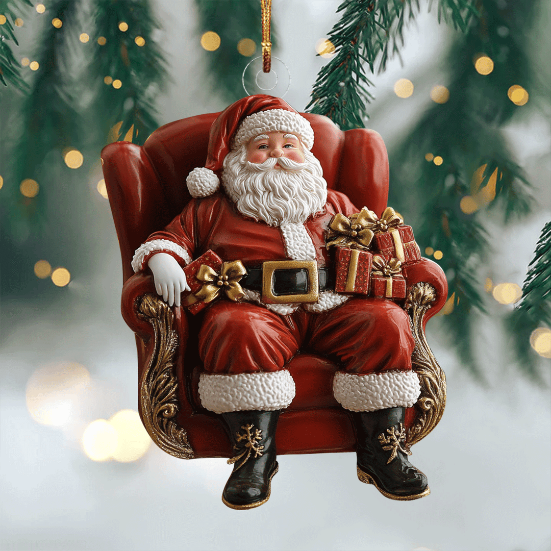 Jolly Old Saint Nick - Mica Ornament NCU0PD215