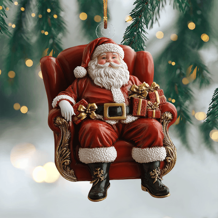 Jolly Old Saint Nick - Mica Ornament NCU0PD215