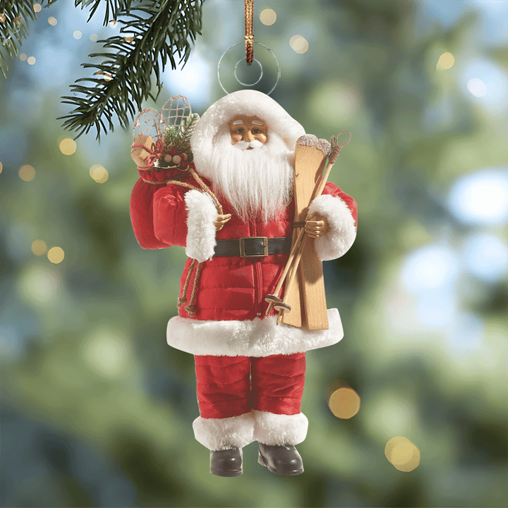 Jolly Saint Nick - Mica Ornament NCU0PD188