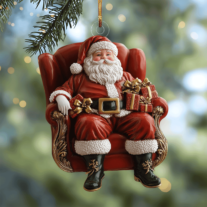 Jolly Old Saint Nick - Mica Ornament NCU0PD215