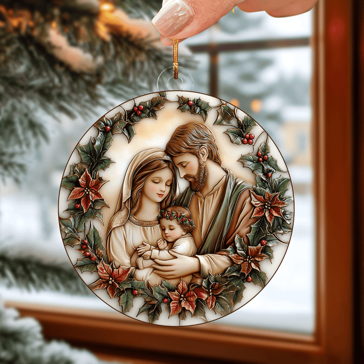 Joyous Birth of Christ Mica Ornament NCU0TL093