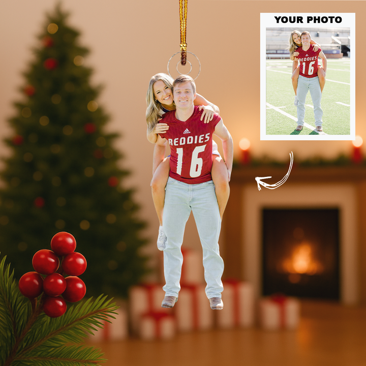 Better Together - Personalized Photo Mica Ornament - Customized Your Photo Ornament - Christmas Gift For Couple