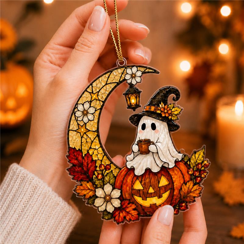 Little Boo Mica Ornament NCUTH001