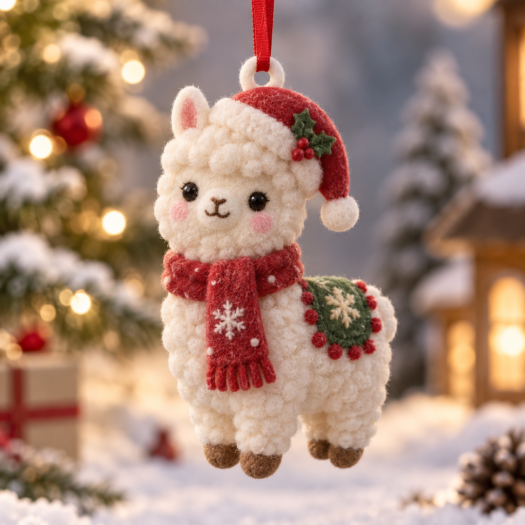 Lovely Alpaca Mica Ornament NCU0TM105