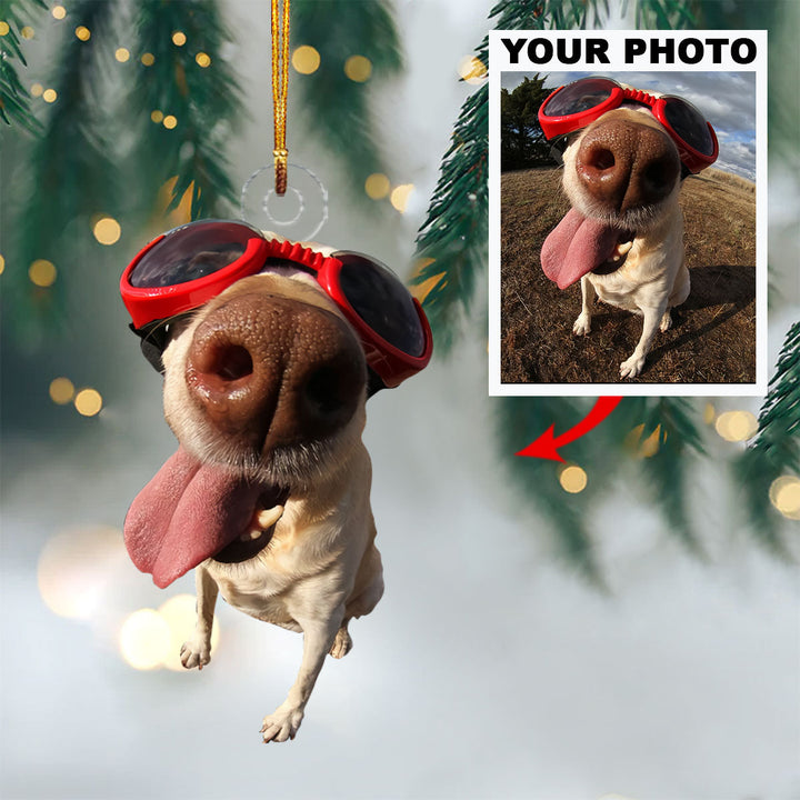 Personalized Photo Mica Ornament - Gift For Pet Lover -  Customized Your Pet Ornament ARND018