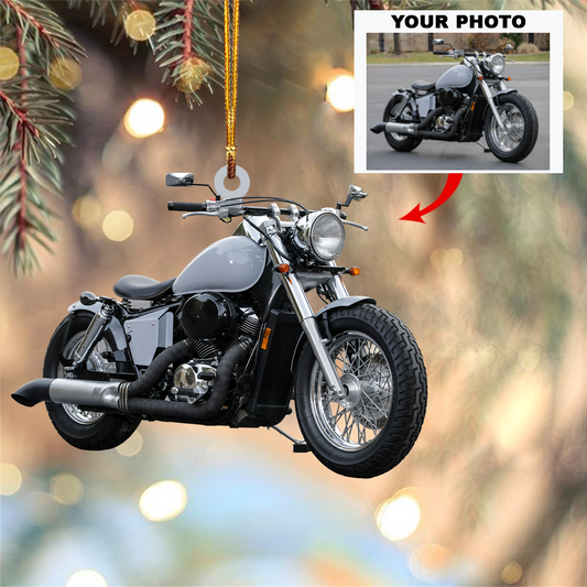 Personalized Photo Mica Ornament - Customize Your Photo ARND018