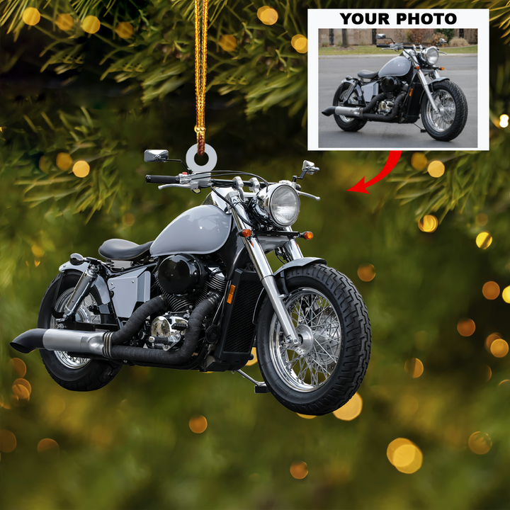 Personalized Photo Mica Ornament - Customize Your Photo ARND018