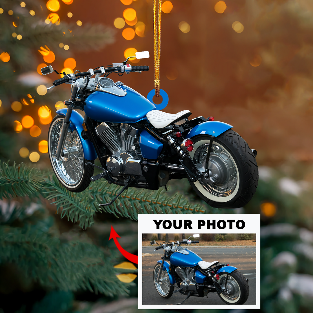 Personalized Photo Mica Ornament - Customize Your Photo ARND018