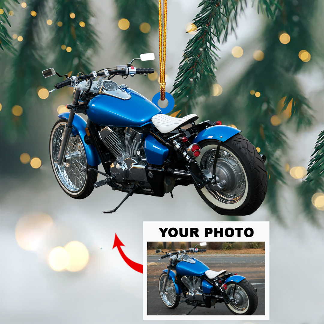 Personalized Photo Mica Ornament - Customize Your Photo ARND018