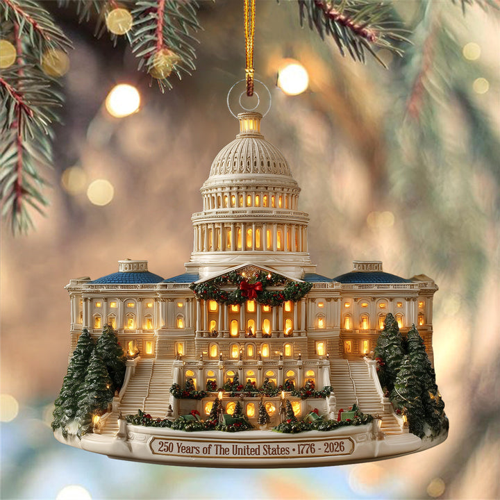 White House Glory Mica Ornament NCU0NL49