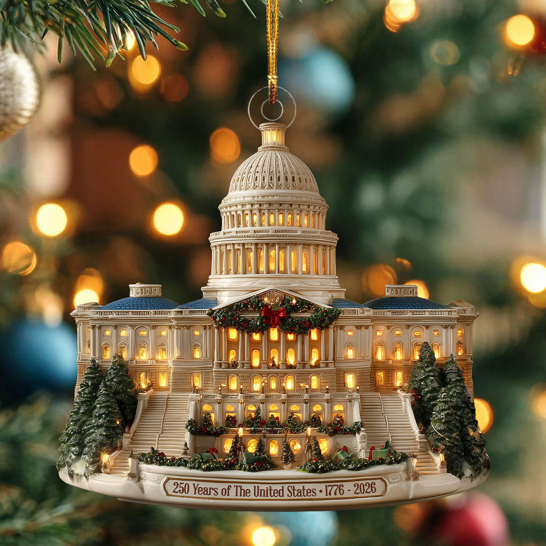 White House Glory Mica Ornament NCU0NL49