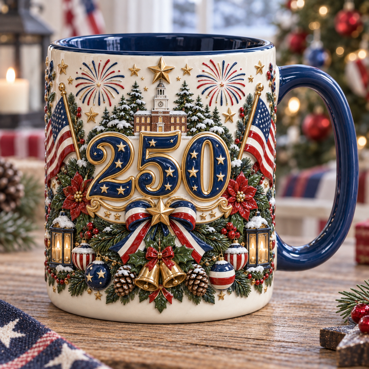 America 250th Celebration Accent Mug NCU0TM118