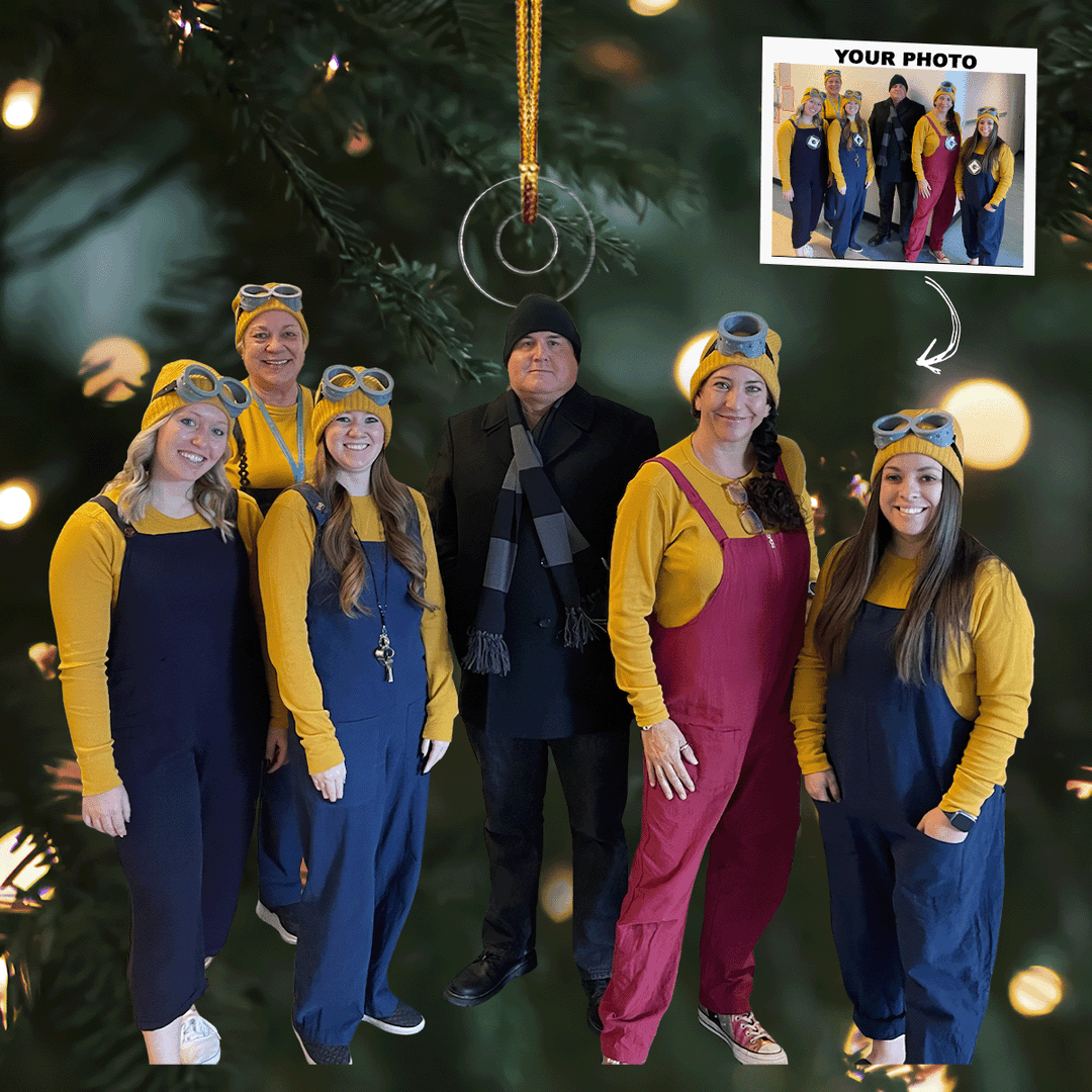 We Are Teachers - Personalized Photo Mica Ornament - Gift For Teacher