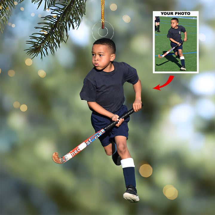 Youth All-Stars - Personalized Photo Mica Ornament - Christmas Gift For Sport Lovers