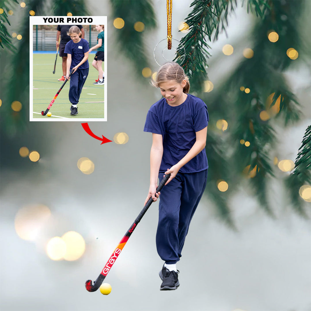 Youth Sports Glory - Personalized Photo Mica Ornament - Christmas Gift For Sport Lovers