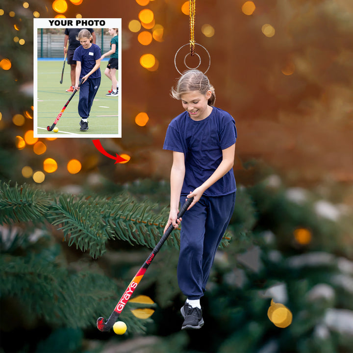 Youth Sports Glory - Personalized Photo Mica Ornament - Christmas Gift For Sport Lovers