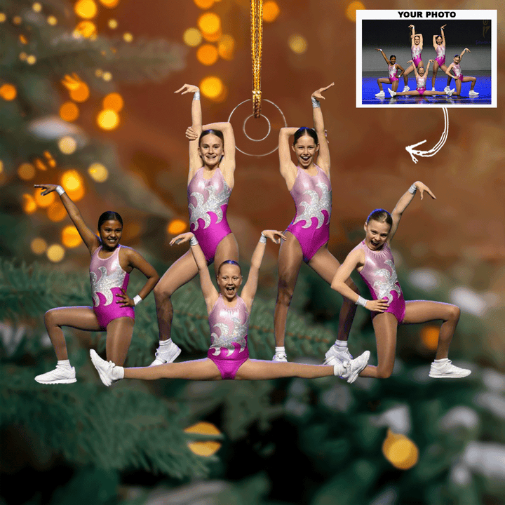 Power Performers - Personalized Photo Mica Ornament - Christmas Gift For Family, Family Members