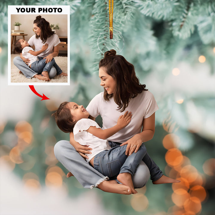 My Sunshine - Personalized Photo Mica Ornament - Christmas Gift For Family Members