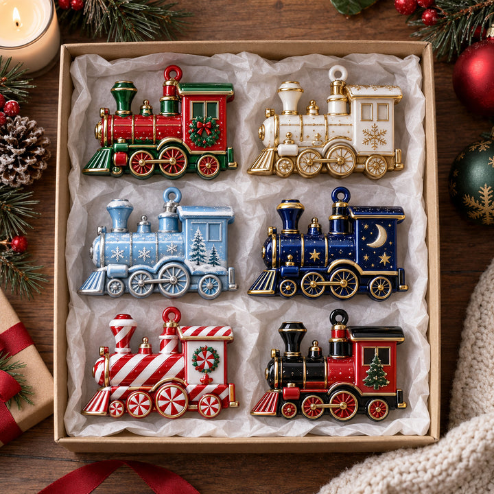 North Pole Train Ornament Gift Set NCU0HT135