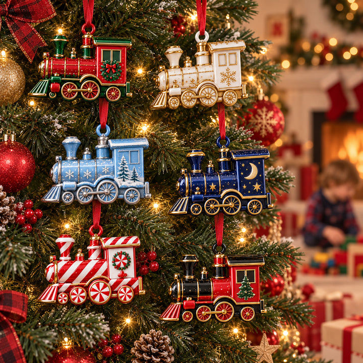North Pole Train Ornament Gift Set NCU0HT135