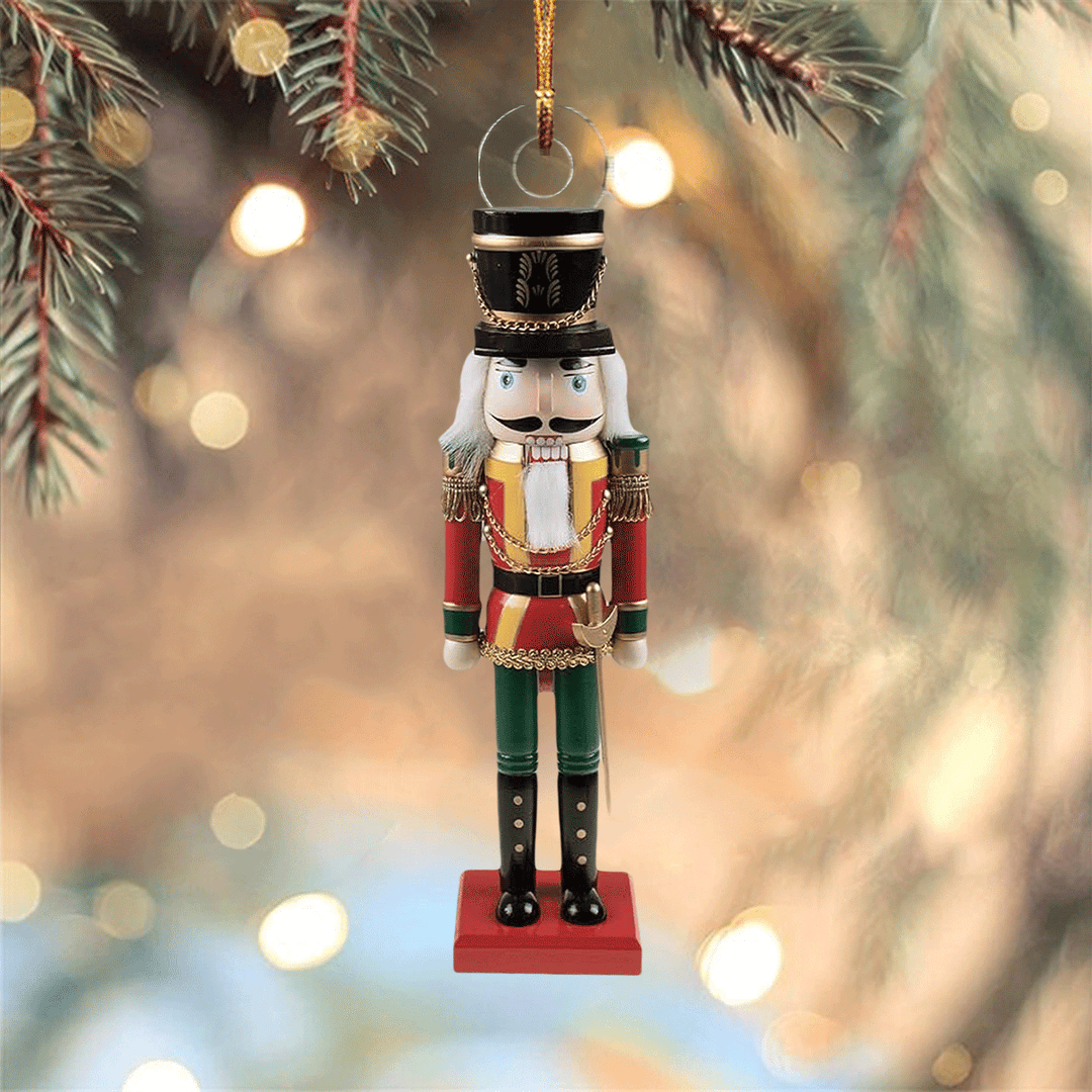 Nutcracker Christmas Spirit - Mica Ornament NCU0PD198