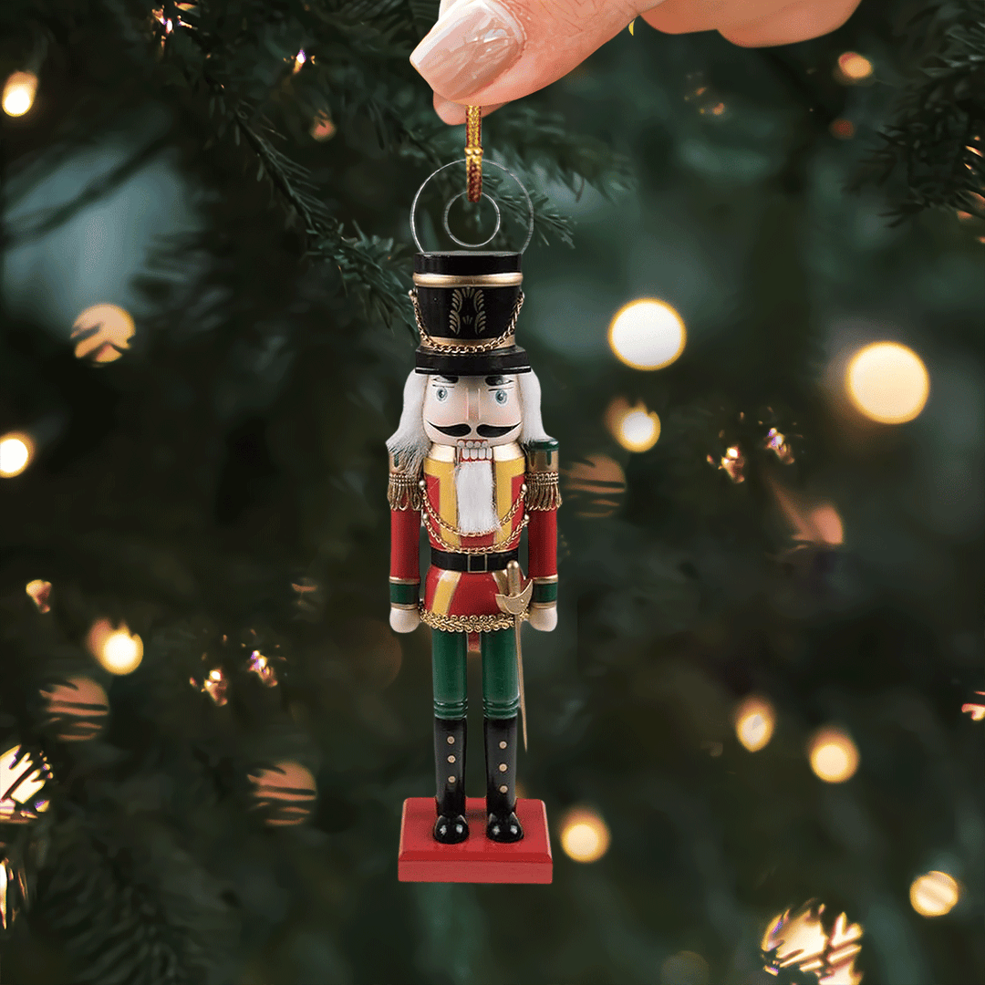 Nutcracker Christmas Spirit - Mica Ornament NCU0PD198