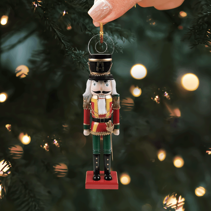 Nutcracker Christmas Spirit - Mica Ornament NCU0PD198
